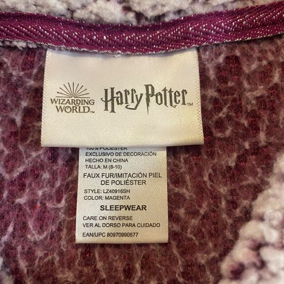 Harry Potter soft sleepwear long sleeve pullover size medium - Picture 7 of 7